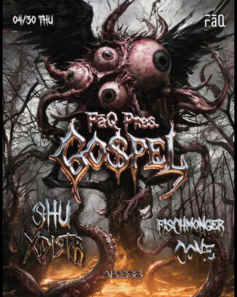 FAQ Presents: GO$PEL (Industrial Techno)