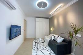 1br, big livingroom, garden, key, subway L4,6Lancun, 10k