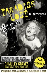 Paradise Lost (70s/80s NYC Post-Disco & Club Music) 