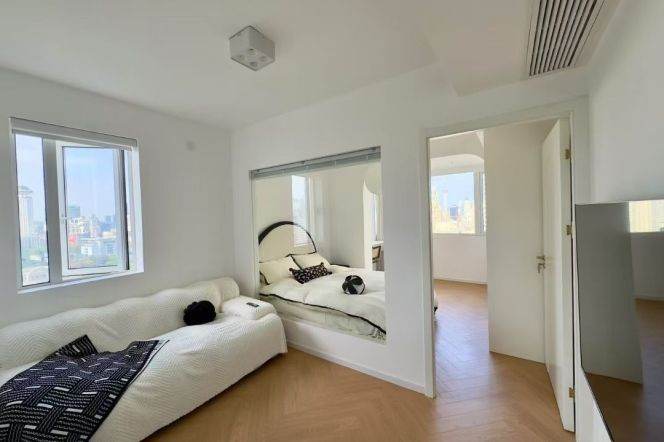 Huaihai Mansion — High-Floor 2BR with Panoramic Views — 15,800 RMB