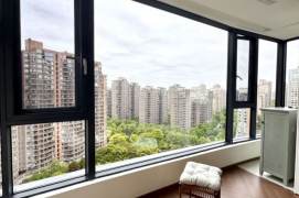 Spacious 3BR in Gubei | Panoramic View Floor-to-Ceiling Windows, Central AC & Floor Heating