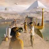 The Disappearing Pharaoh: VR Exploration of the Pyramid Builders' Mystery