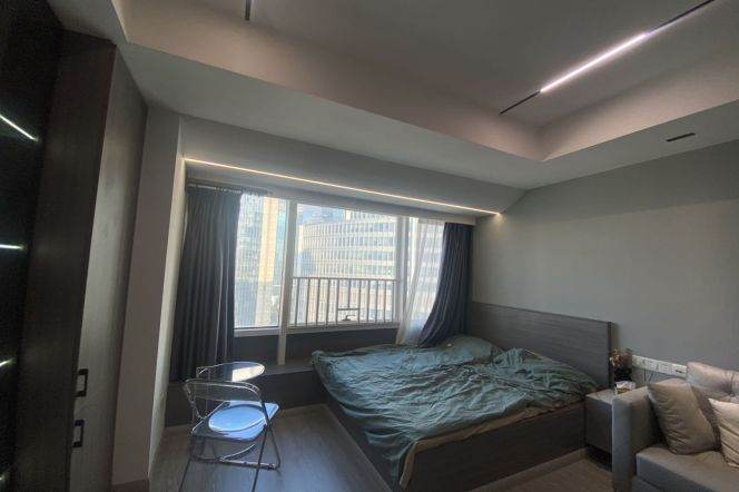 1 br near L2/L7/L14 jing'an temple station+elevator