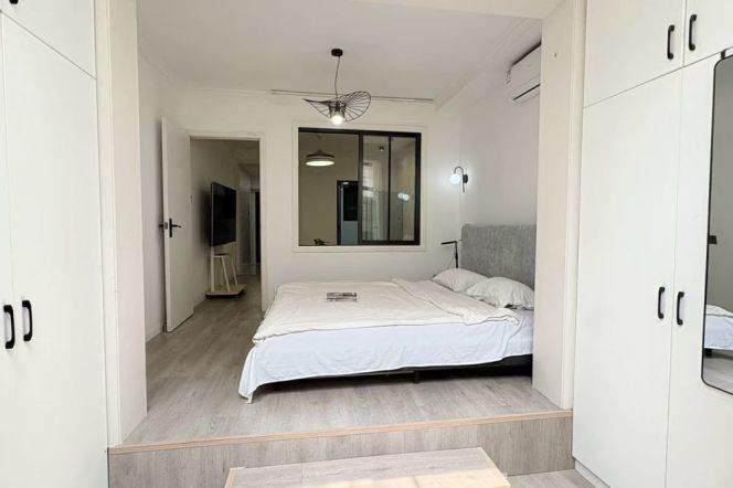 Bright 1Br/1Lr/1Bt apt nr Zhongshan park,M2/3/4