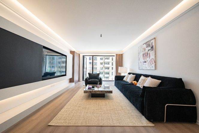 Xujiahui/3br2bt/central AC/floor heat/oven/outdoor balcony/tennis court