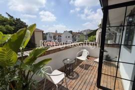 Lovely bright APT+ Roof terrace Fuxing Rd 7.3k
