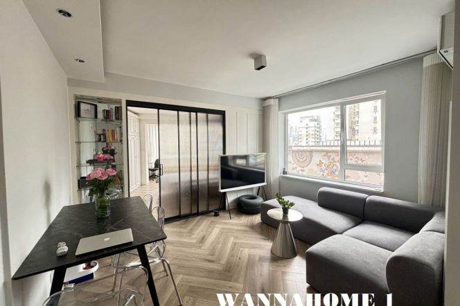 Spacious&Bright 1Bdr 1Bath Apt+L13 Wu Ning Rd+Great Compound+Large Covered Balcony