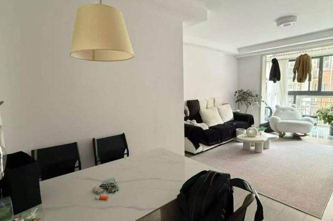 Bright 3BR Elevator Apt on the bank of Suzhou Creek/Jing'an, only 15.5k