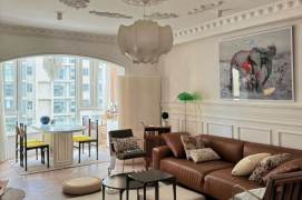 French Crème-Style 3BR 2BA 150m² Next to Wuning Road Metro