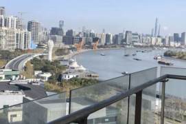 Brand new decoration 3brs with river view and balcony beside Huang pu river