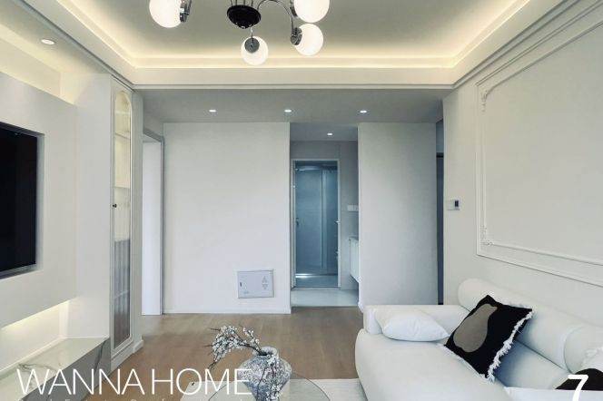 Garden Compound/Zhongshan Park+West Yan'an/Elevator/Brand New/Large Storages/Cozy2br