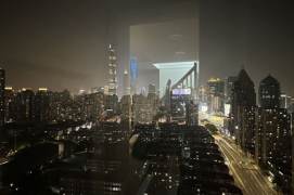 Duplex 1BR with Lujiazui Skyline View