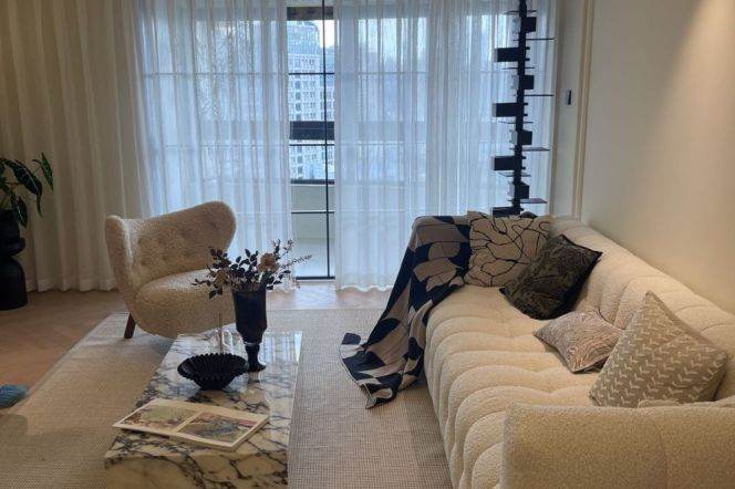 modern 3brs floor heating nice furniture near Jing an temple 28.3K