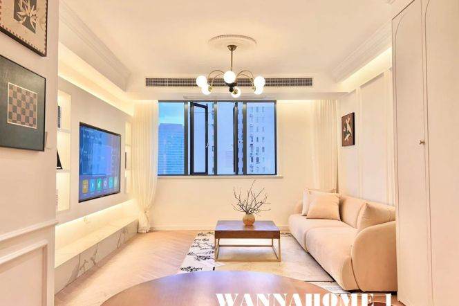 Modern&Spacious&Really Bright 2Bdrs 2baths Apt+L3/4/10 Hongqiao Rd+Large Balcony