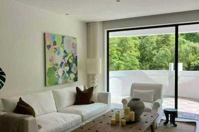 2BR 2BA with Private Terrace, Green View, Prime Jing’an Location