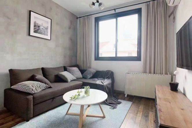 Modern 1Br/1Lr/1Bt apt nr Zhongshan park,M2/3/4