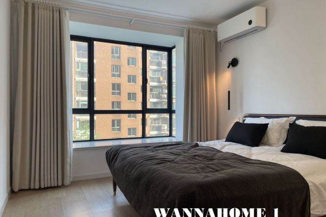 Great Compound+Spacious&Modern&Bright 2Bdrs 1Bath Apt+L14 Wu Ding Rd+Large Open Balcony