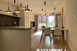 Open Balcpny+Modern&Bright&Spacious 2Bdrs 2Baths Apt+Jing An Temple+L14 Wu Ding Rd