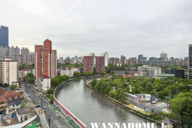 Spacious&Modern&Bright 1Bdr 1Bath Apt+Great View/Su Zhou Creek+Zhong Shan Park