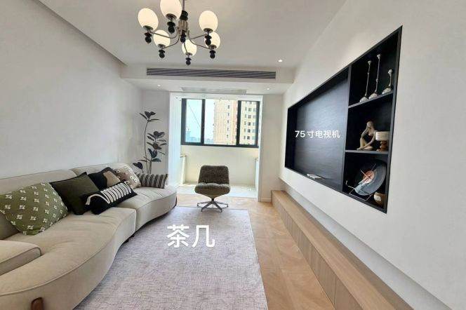 Pudong area/modern 1br 2lr/double south/elevator,Century Avenue@L2/4/6/9