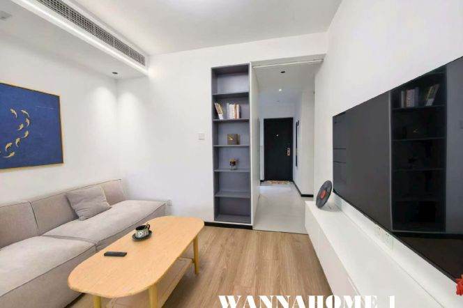 Spacious&Modern&Bright 1Bdr 1Bath Apt+Great View/Su Zhou Creek+Zhong Shan Park