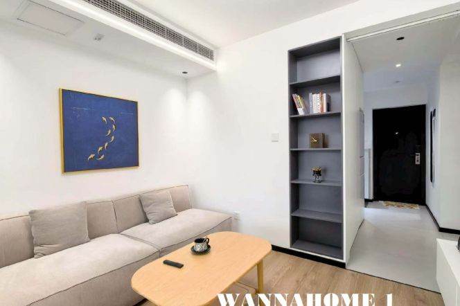 Spacious&Modern&Bright 1Bdr 1Bath Apt+Great View/Su Zhou Creek+Zhong Shan Park