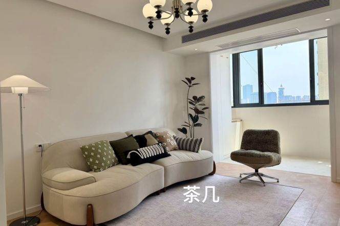 Pudong area/modern 1br 2lr/double south/elevator,Century Avenue@L2/4/6/9