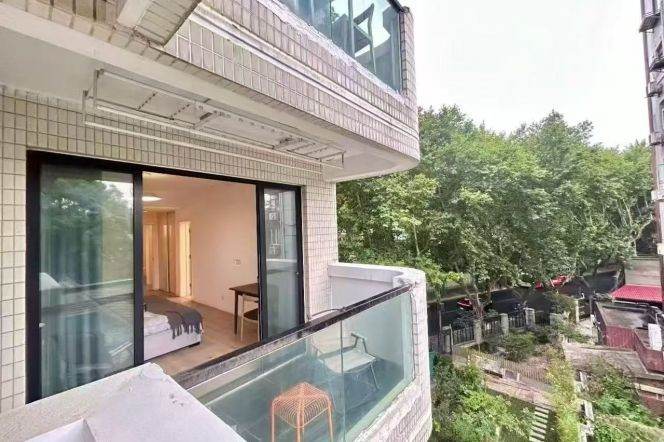 modern big 3brs floor heating open balcony near Wu kang road library 26.5K