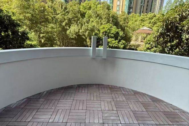 modern 2brs floor heating open balcony nice furniture in best compound west nan jing road