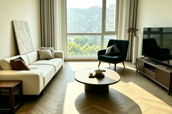 Zhongshan Park nice compound high-rise nice view 3br 