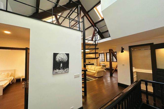 Heritage Loft with Charm | 3rd Floor, 3BR, Steps to S. Shaanxi Rd Metro