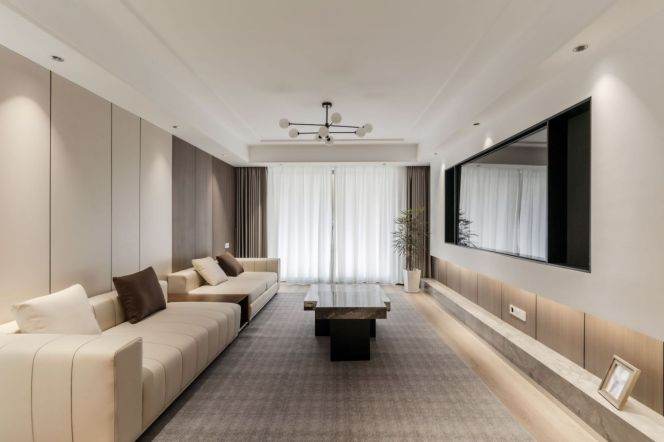 modern 3brs floor heating open balcony nice furniture Xujiahui park 