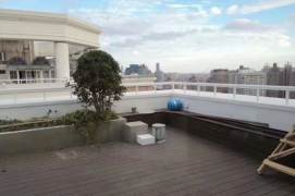 modern 5brs penhouse big terrace wall heating nice furniture in Xujiahui line 1,9,11 only 47K