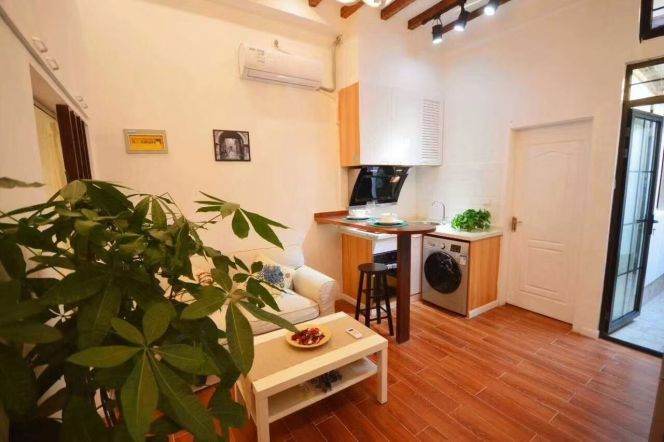 Furnished 2Br with Patio S. Shaanxi Rd Station