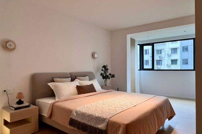 Spacious&modern/1BR 2LR/floor heating/elevator/dishwasher,Jiangsu rd@L11/2