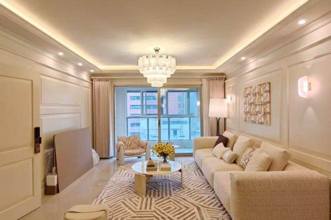 Modern 4brs with floor heating and balcony in Xintiandi 