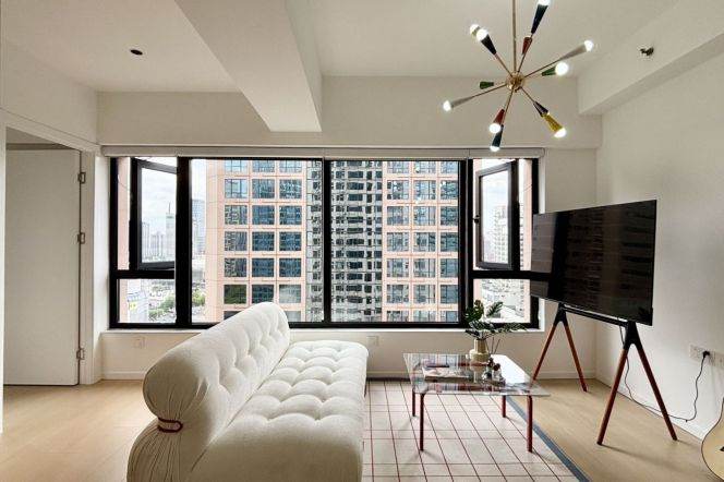 1bdr 1bath /L1/12/13 Hanzhong Rd /Shanghai Railway Station/Spacious&Modern /Nice View