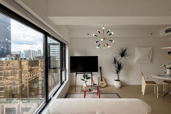 1bdr 1bath /L1/12/13 Hanzhong Rd /Shanghai Railway Station/Spacious&Modern /Nice View