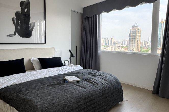 South Shanxi rd & IAPM | Bar street | Standard 3Br + heating + elevator | Good view
