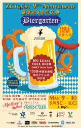 Zeitgeist 9-Year Anniversary (Free Beer & Prosecco)