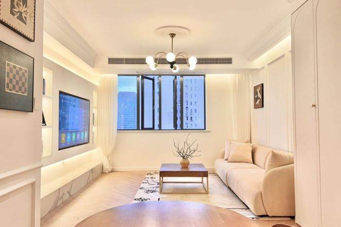modern 3brs floor heating nice furniture open kitchen near line 3,4,10 Hong qiao road 16.7K