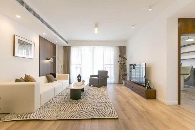modern big 3brs floor heating river view beside su zhou river only 23K 