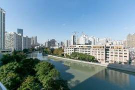 modern big 3brs floor heating river view beside su zhou river only 23K 