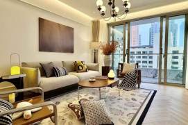 modern big 2brs floor heating open balcony near west nan jing road CBD line 2,12,13 