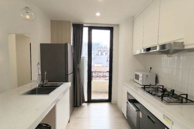 modern big 1 bedroom open balcony floor heating beside IAPM line 1,10,12 only 15.8K