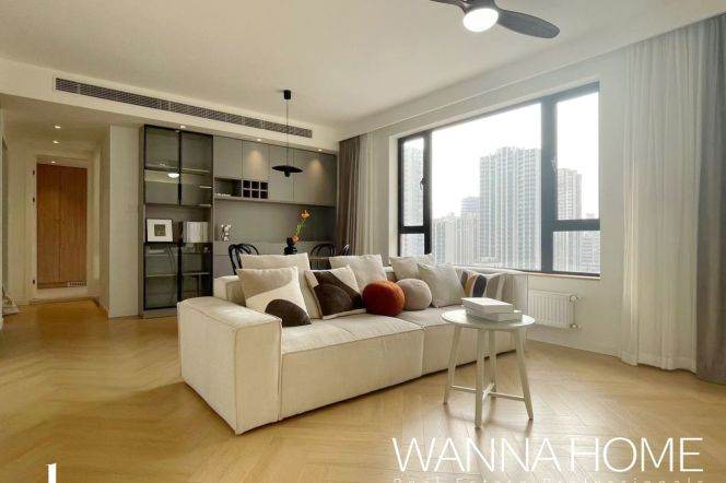 Awesome View+Modern&Really Bright&Spacious 2Bdrs 1Bath Apt+L7 Chang Ping Rd+Super Balcony