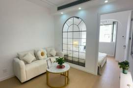 Brand new/cozy 1br 1lr/bright room/NR Jing'an temple,Jiangsu rd@L11/2