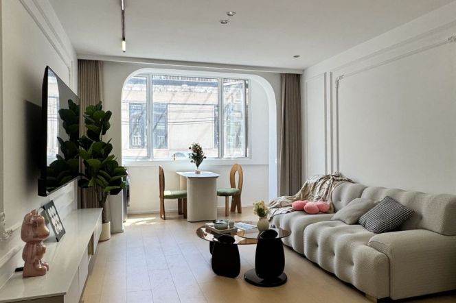 Big&Nice&Modern 1Br+dressing room + heating  | Zhongshan Park metro L2/3/4 