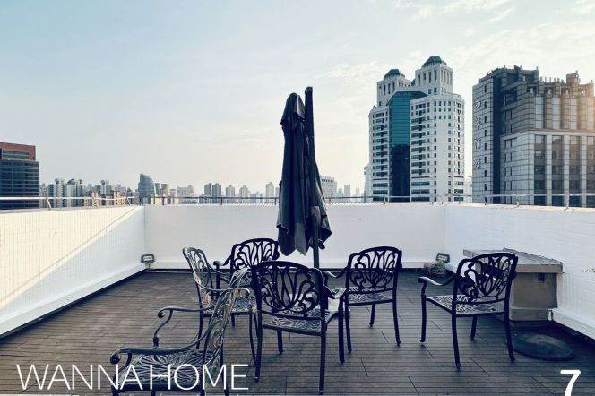 Luxury Compound/Jiaotong Uni/Huge Terrace/Duplex/Bathtub/Walk-in Closet/Large Storages/Cozy3+1br2bt
