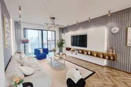 modern 3brs balcony wall heating modern furniture beside Huang pu river only 22K
